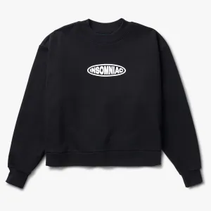 W Flower Power Crop Terry Crew