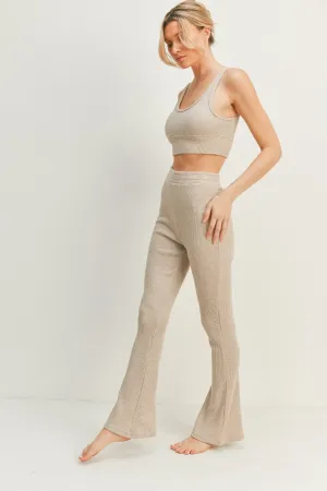 Waffle Lounge Set Taupe
