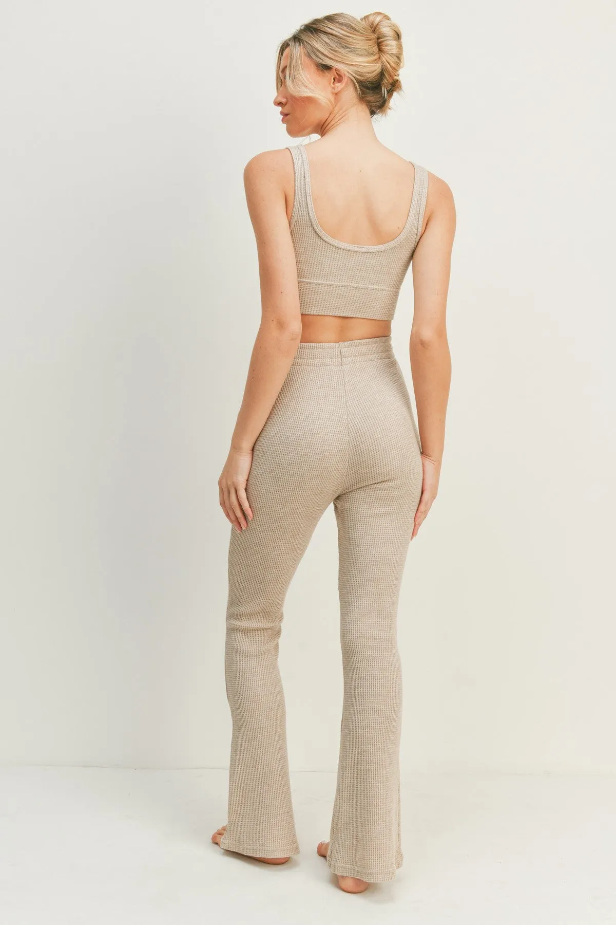 Waffle Lounge Set Taupe