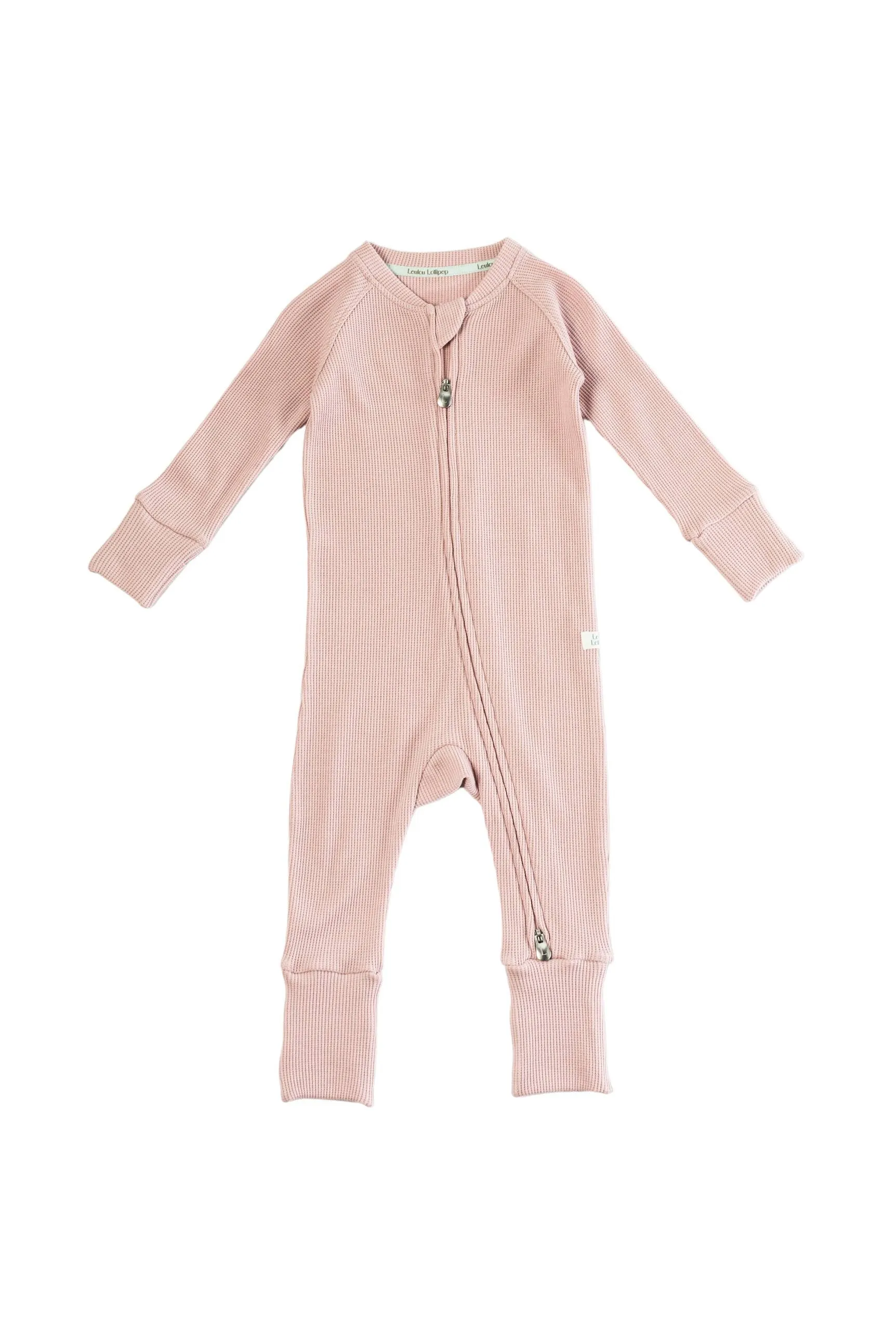 Waffle Sleeper - Blush Pink