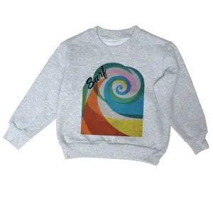 WAVE - Heavy Fleece sweatshirt grey