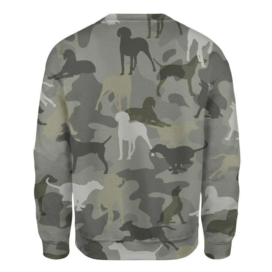 Weimaraner - Camo - Premium Sweatshirt