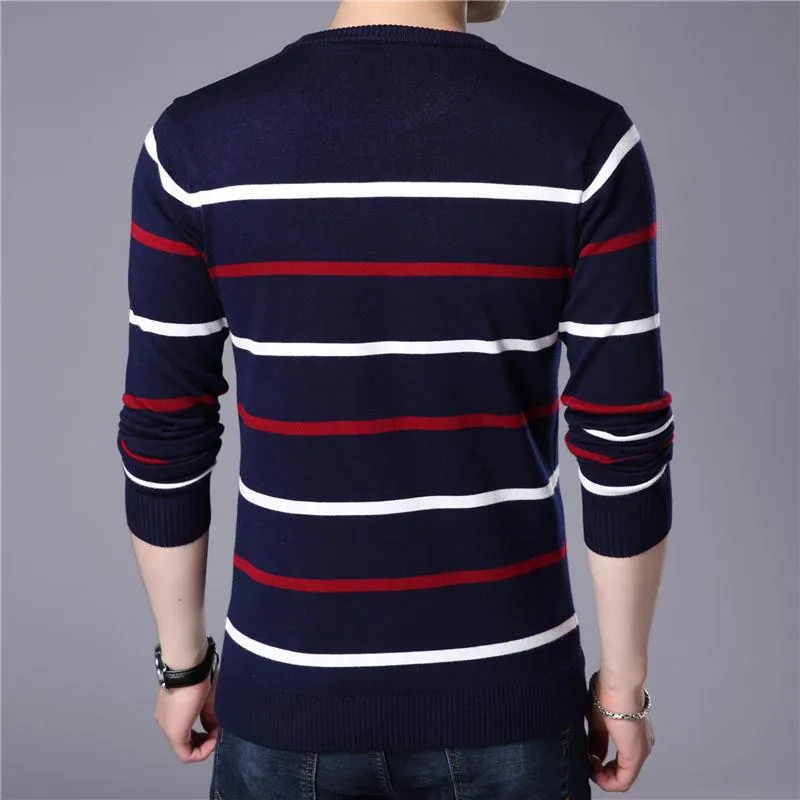 West Louis™ O-Neck Pullover Sweater