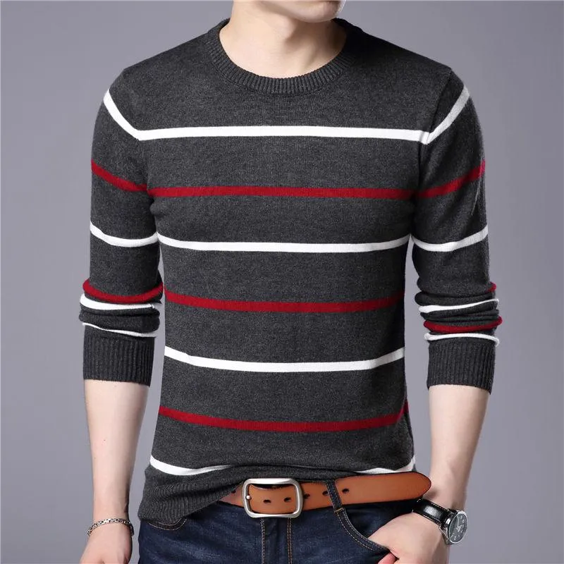 West Louis™ O-Neck Pullover Sweater