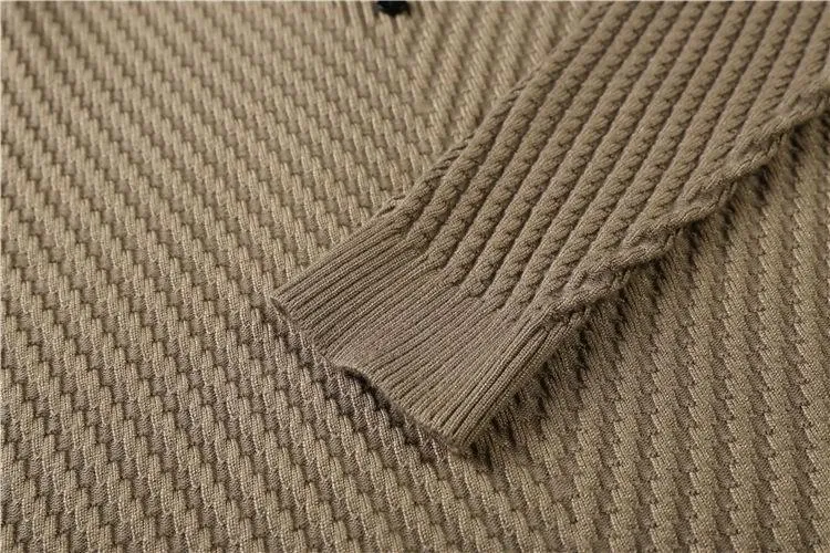 West Louis™ Solid V Neck Slim Fit Pullover