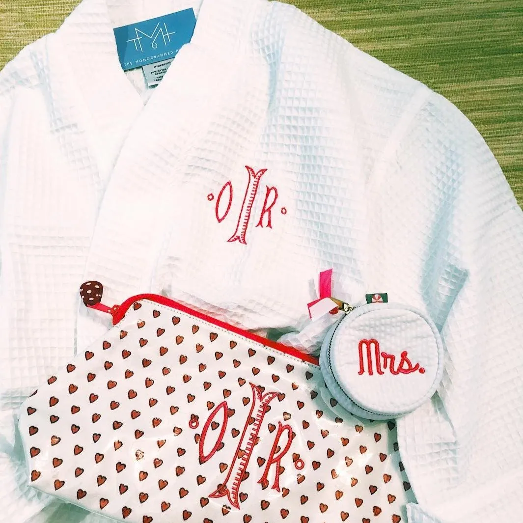 White Waffle Bathrobe