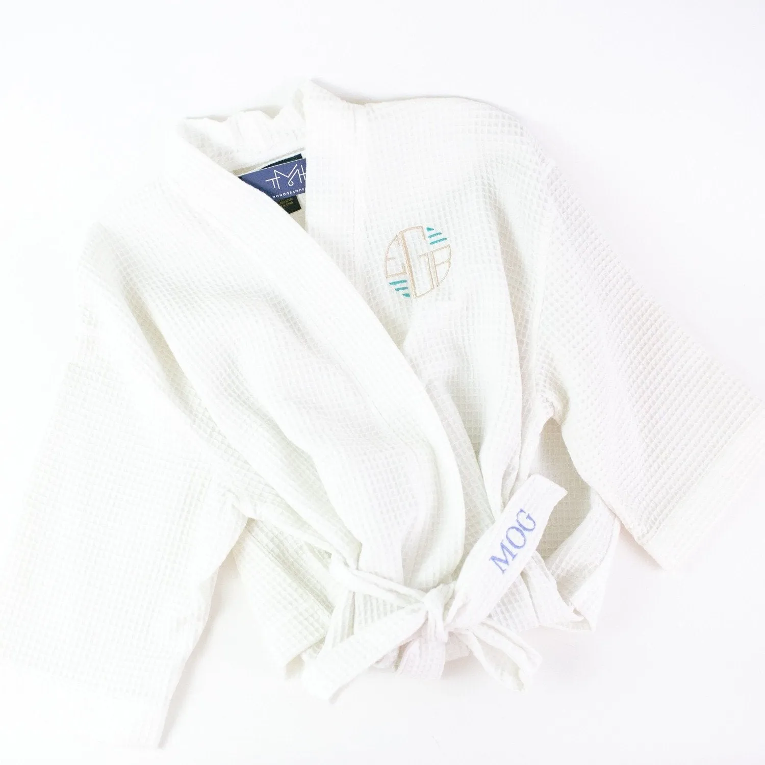 White Waffle Bathrobe