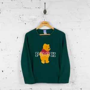 Winnie the Pooh Disney Fleece Sweatshirt - Green - XS
