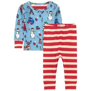 Winter Wonderland Organic Cotton Baby Pajamas