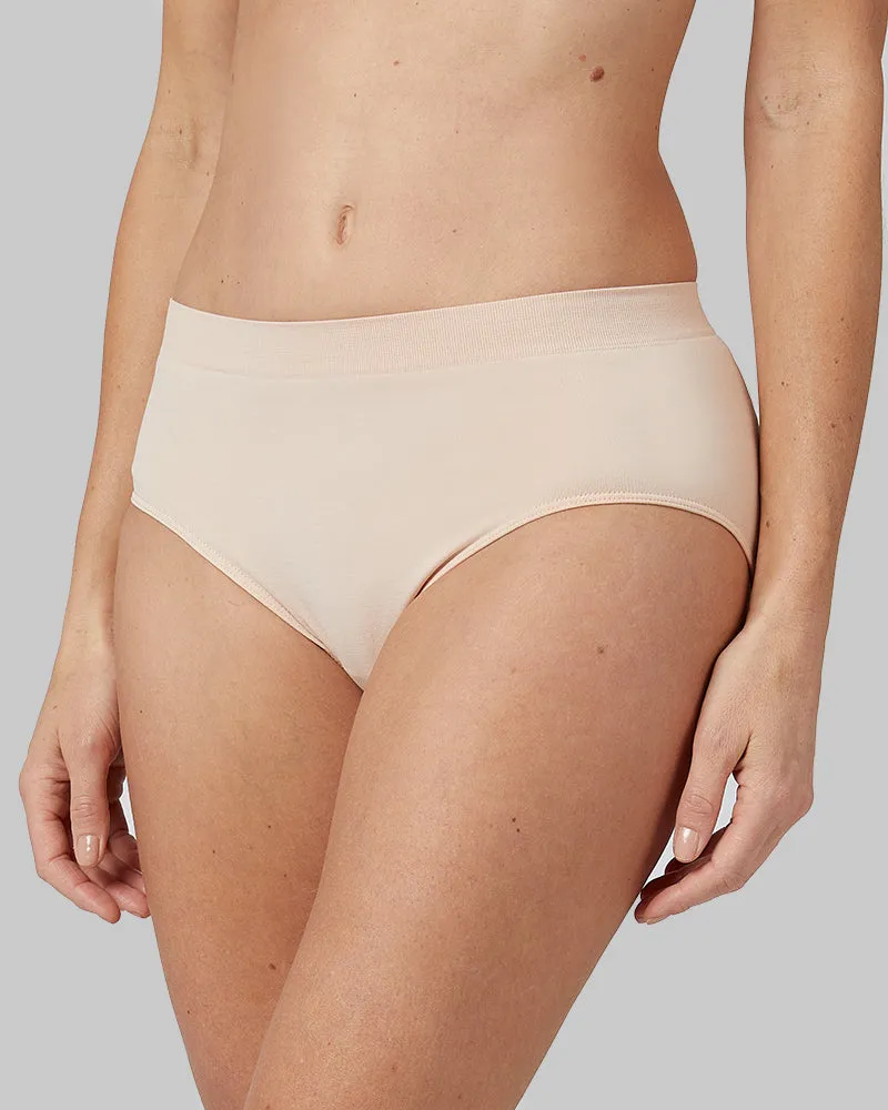 WOMEN'S 3-PACK SEAMLESS STRETCH COMFORT BRIEF