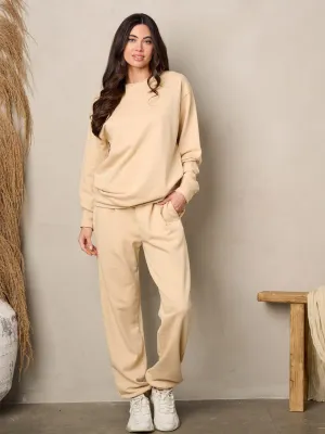 WOMEN'S LONG SLEEVE SWEATER & PANTS SET