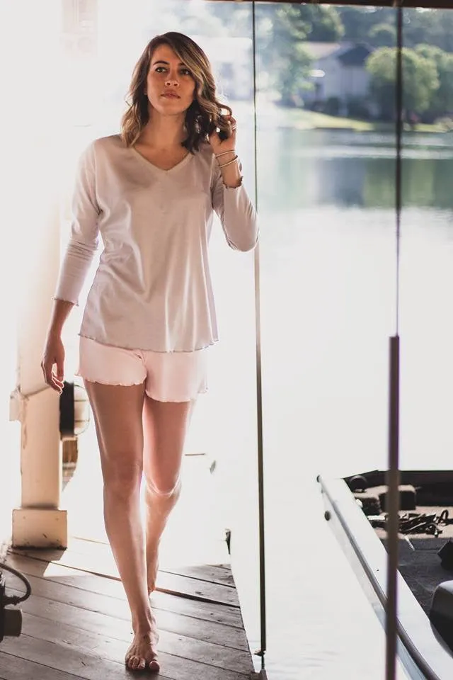 Women's Pima Relaxed Fit Lounge Shorts