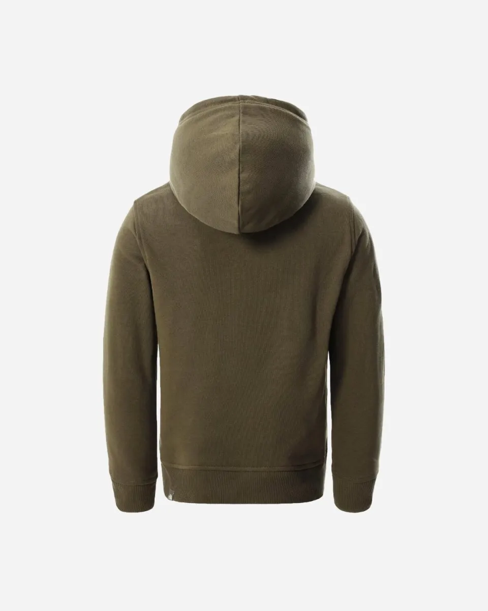 Y Drew Peak P/O Hoodie - Taupe Green/White