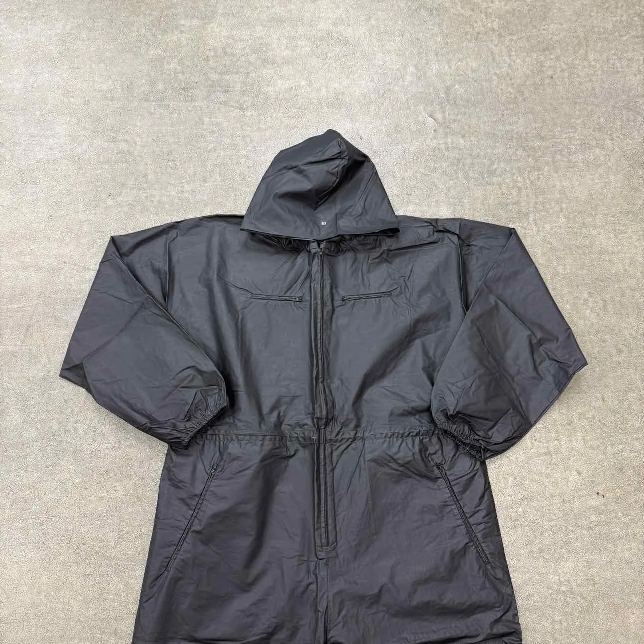 Yeezy Jacket "COATED COTTON OVERALLS" Black New Size L