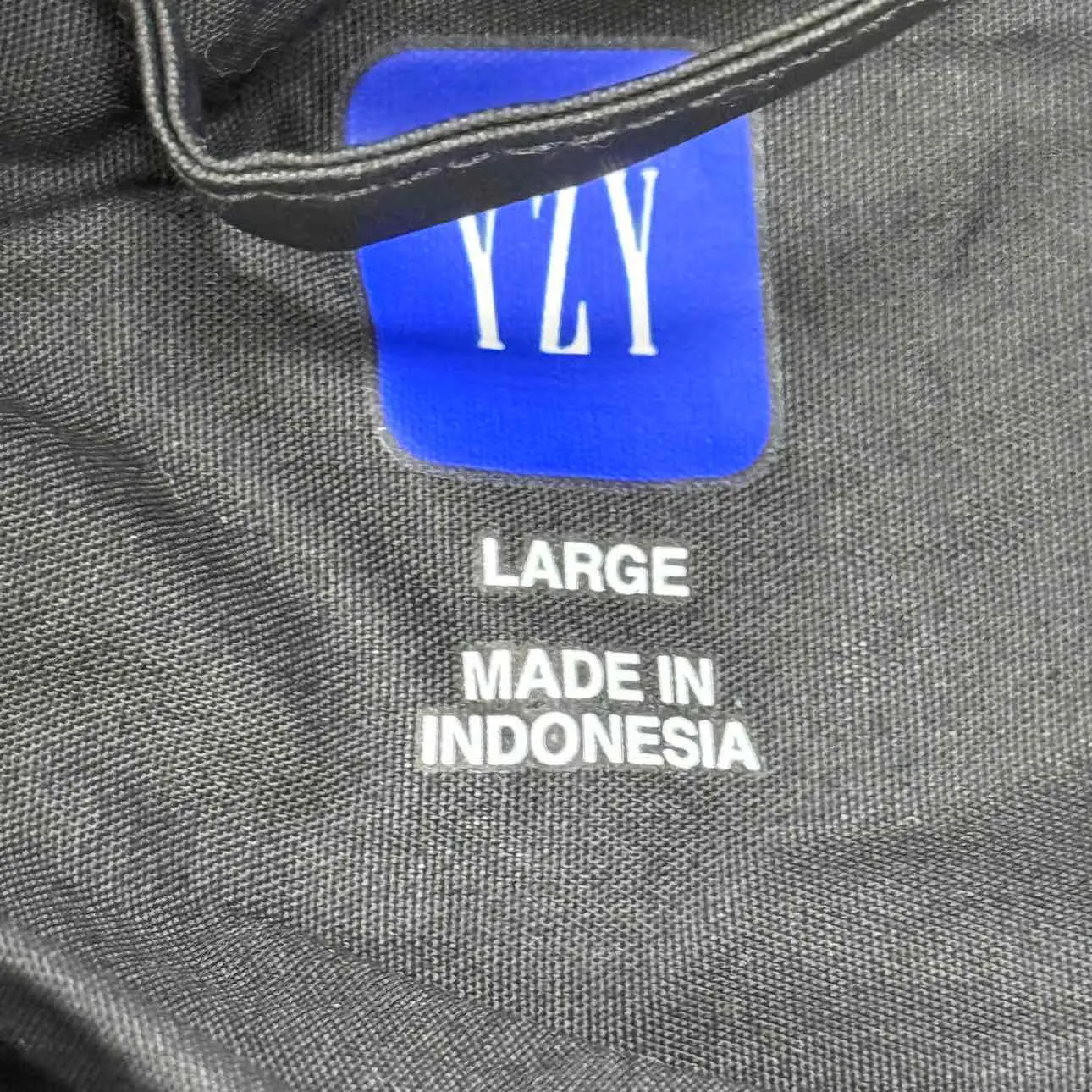 Yeezy Jacket "COATED COTTON OVERALLS" Black New Size L