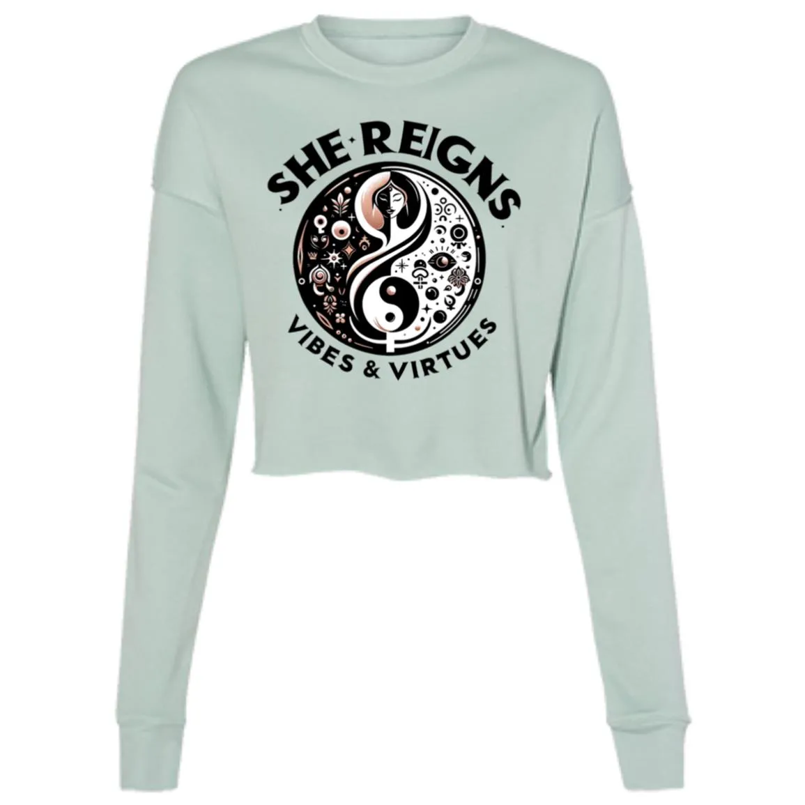 Yin Empowerment Cropped Fleece Crew