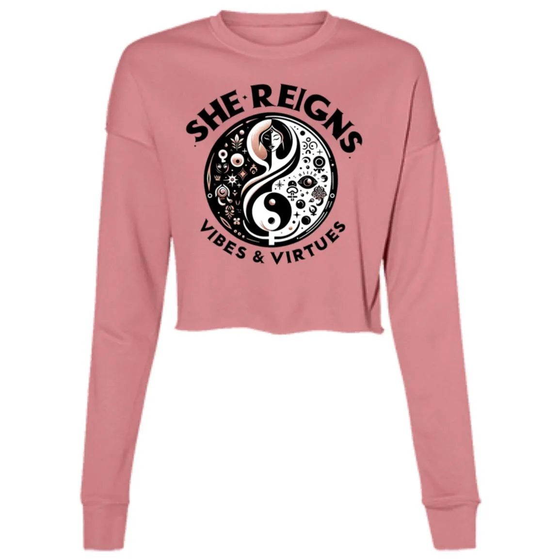 Yin Empowerment Cropped Fleece Crew