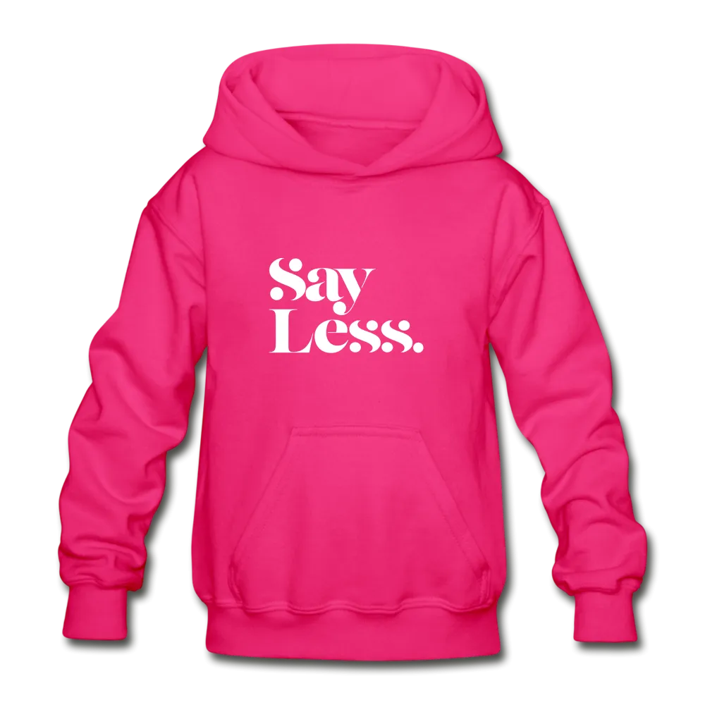 Youth - Say Less - Gildan Heavy Blend Hoodie