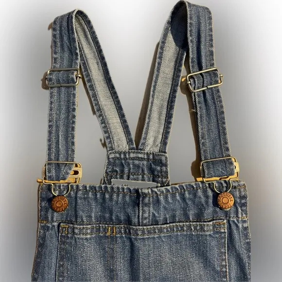 🤐Zipper Side Bib Overalls by Madewell | Adirondack Overall Shorts | Size Medium